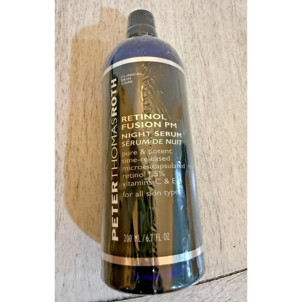 Peter Thomas Roth Retinol Fusion PM Night Serum 6.7 fl oz 200 ml Super-Size New
